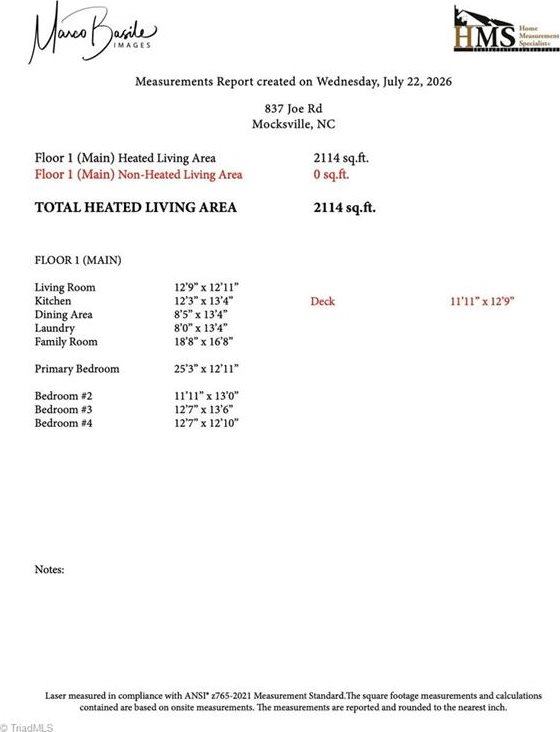 837 Joe Road, Mocksville, NC 27028