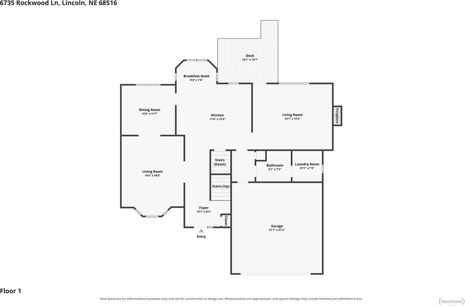 6735 Rockwood Lane, Lincoln, NE 68516