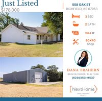 558 Oak Street, Richfield, KS 67953
