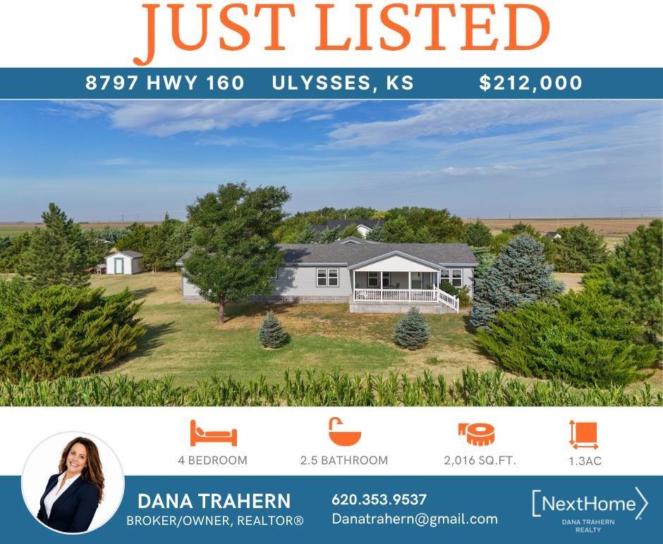 8797 East Hwy 160, Ulysses, KS 67880