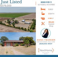 8066 East Rd 11, Ulysses, KS 67880
